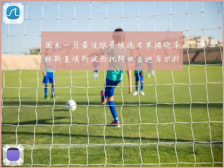 国米一月最佳球员候选名单揭晓泽林斯基埃斯波西托阿坎吉迪马尔科争夺荣誉