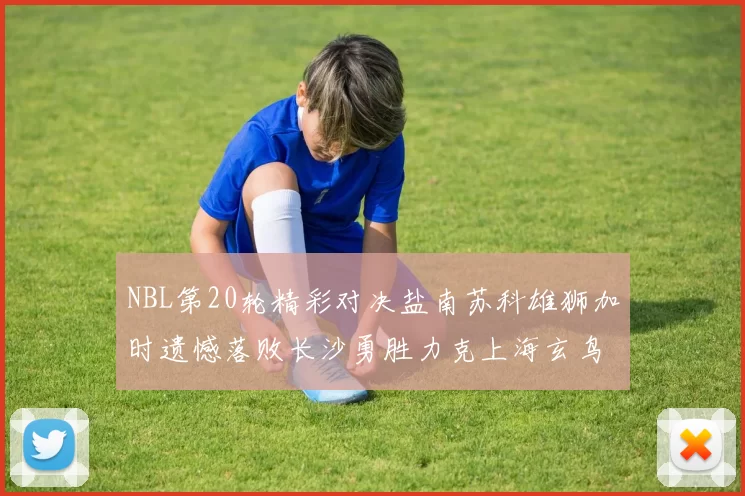 NBL第20轮精彩对决盐南苏科雄狮加时遗憾落败长沙勇胜力克上海玄鸟